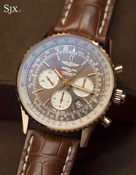 breitling chronograph rattrapante|Breitling navitimer rubber strap.